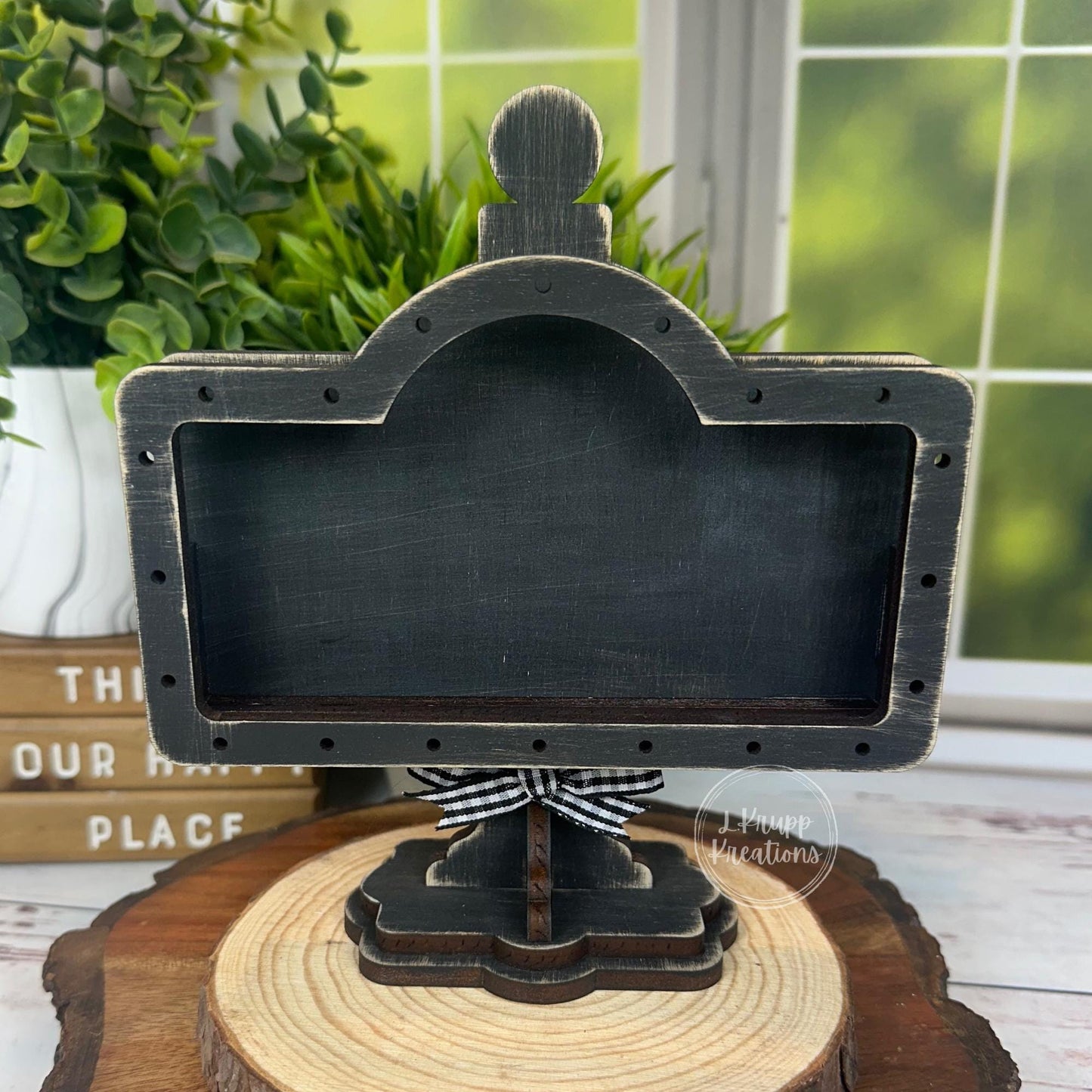 Charming Farm Fresh Pumpkins Mini Sign for Fall, Farmhouse Style, Interchangeable Decor for Tiered Trays