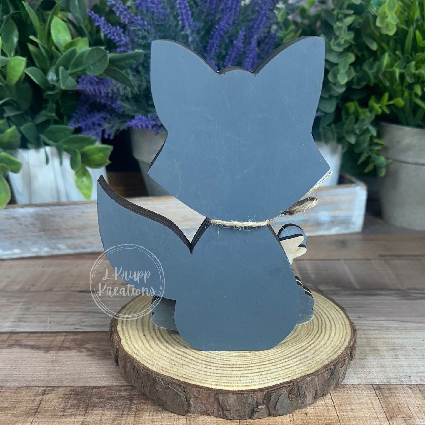 Rustic Raccoon Decor – Perfect for Woodland Nursery or Party Centerpiece