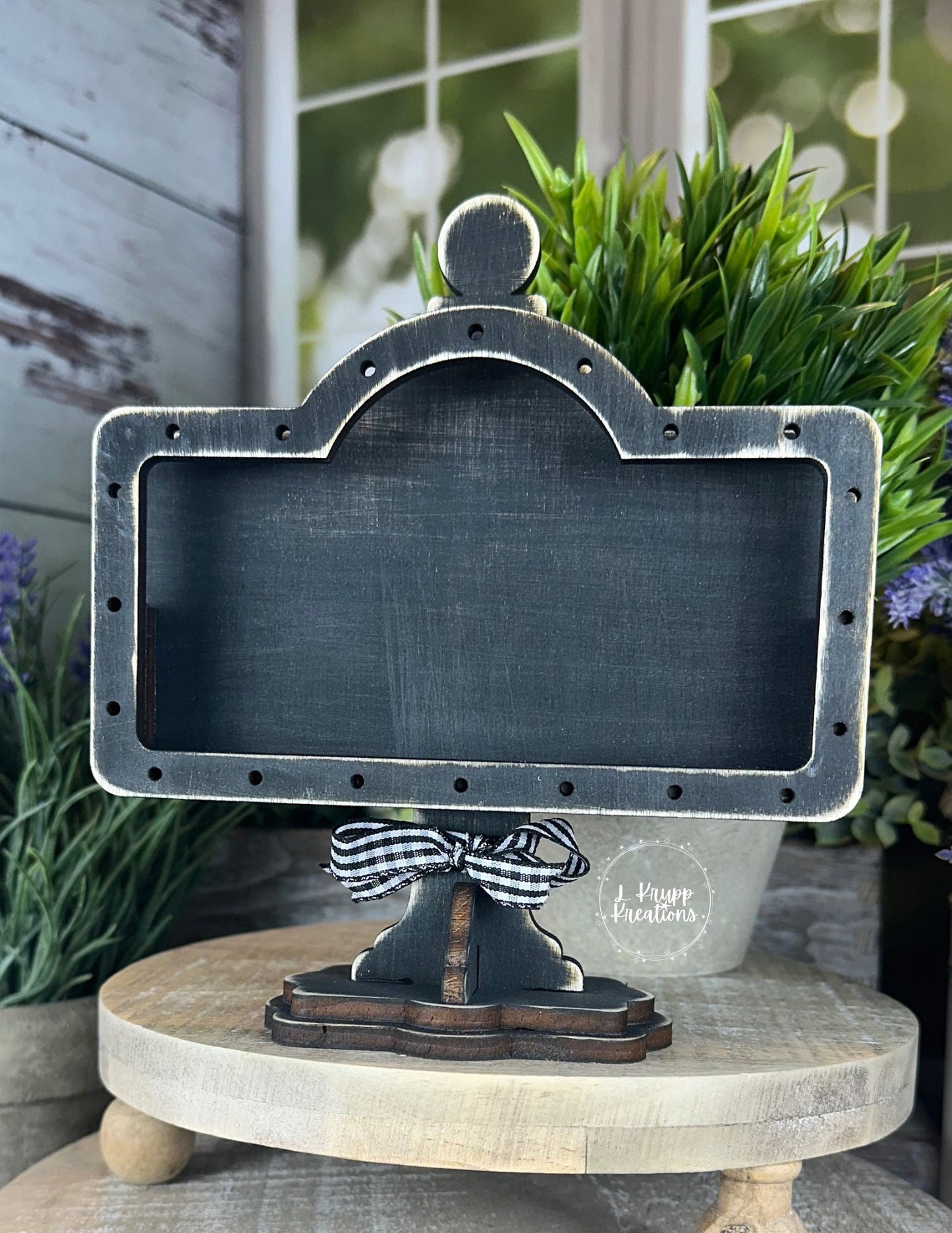 Rustic 4th of July Mini Table Sign: Farmhouse Tiered Tray Decor