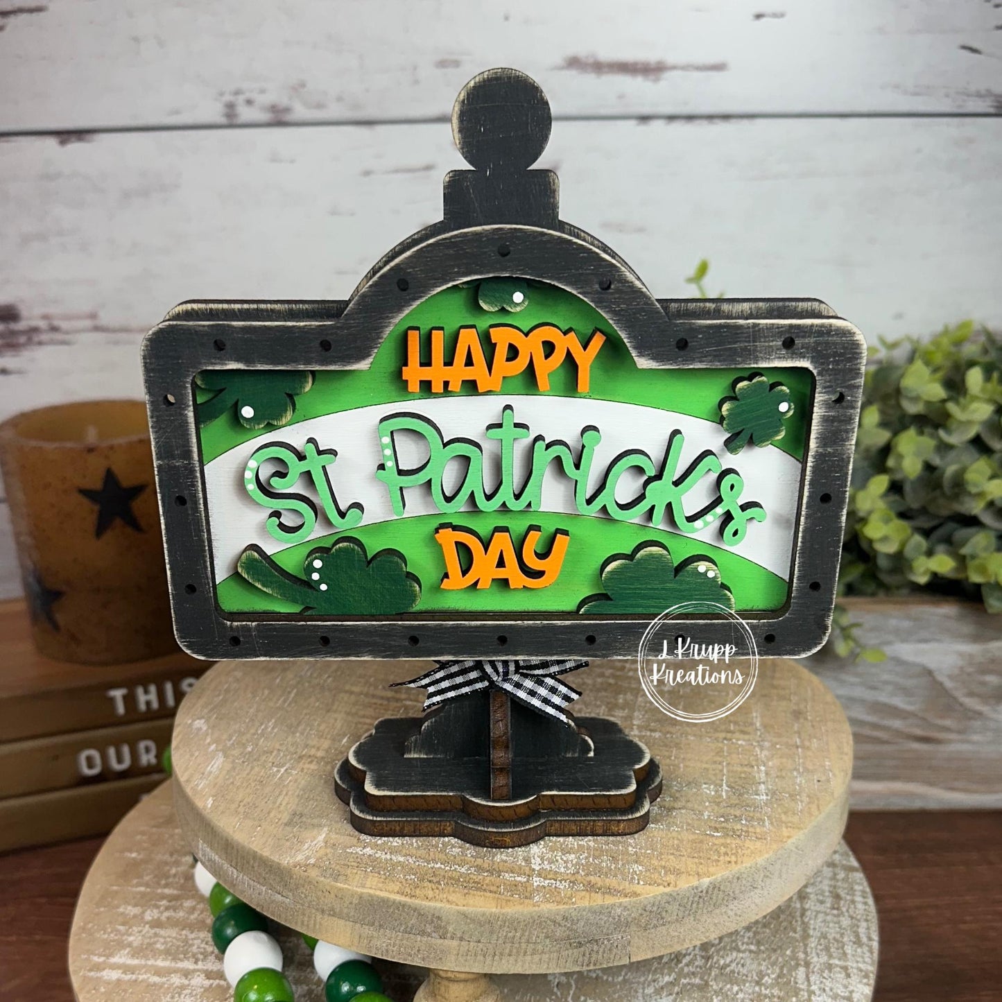 Charming St. Paddy's Mini Sign for Your Farmhouse Vibe
