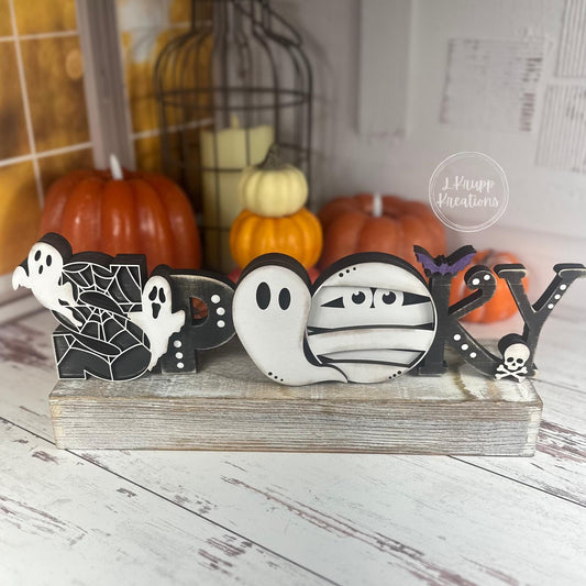 Rustic Spooky Sign: Charming Farmhouse Decor