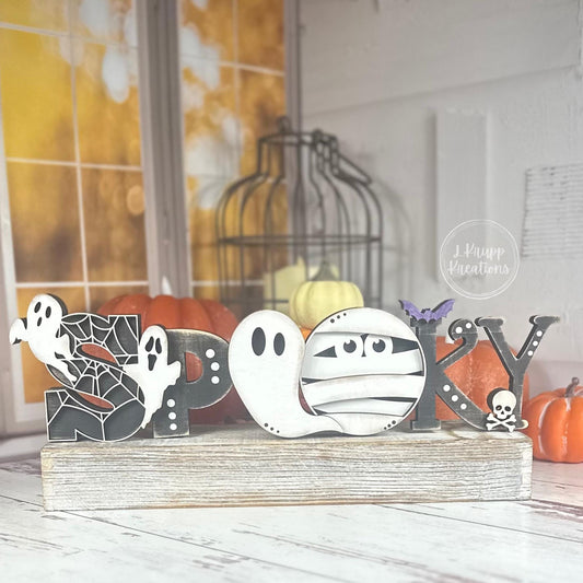 Rustic Spooky Sign: Charming Farmhouse Decor