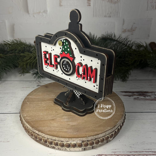 Elf Cam Mini Interchangable Sign