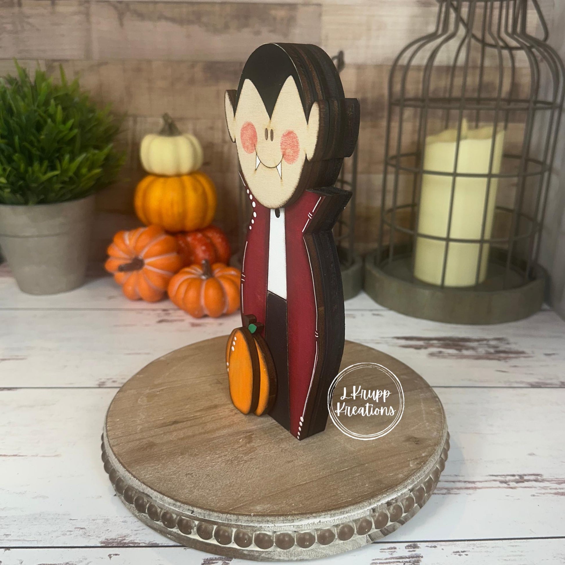 Vampire Farmhouse Halloween Décor - Spooky Rustic Vibes