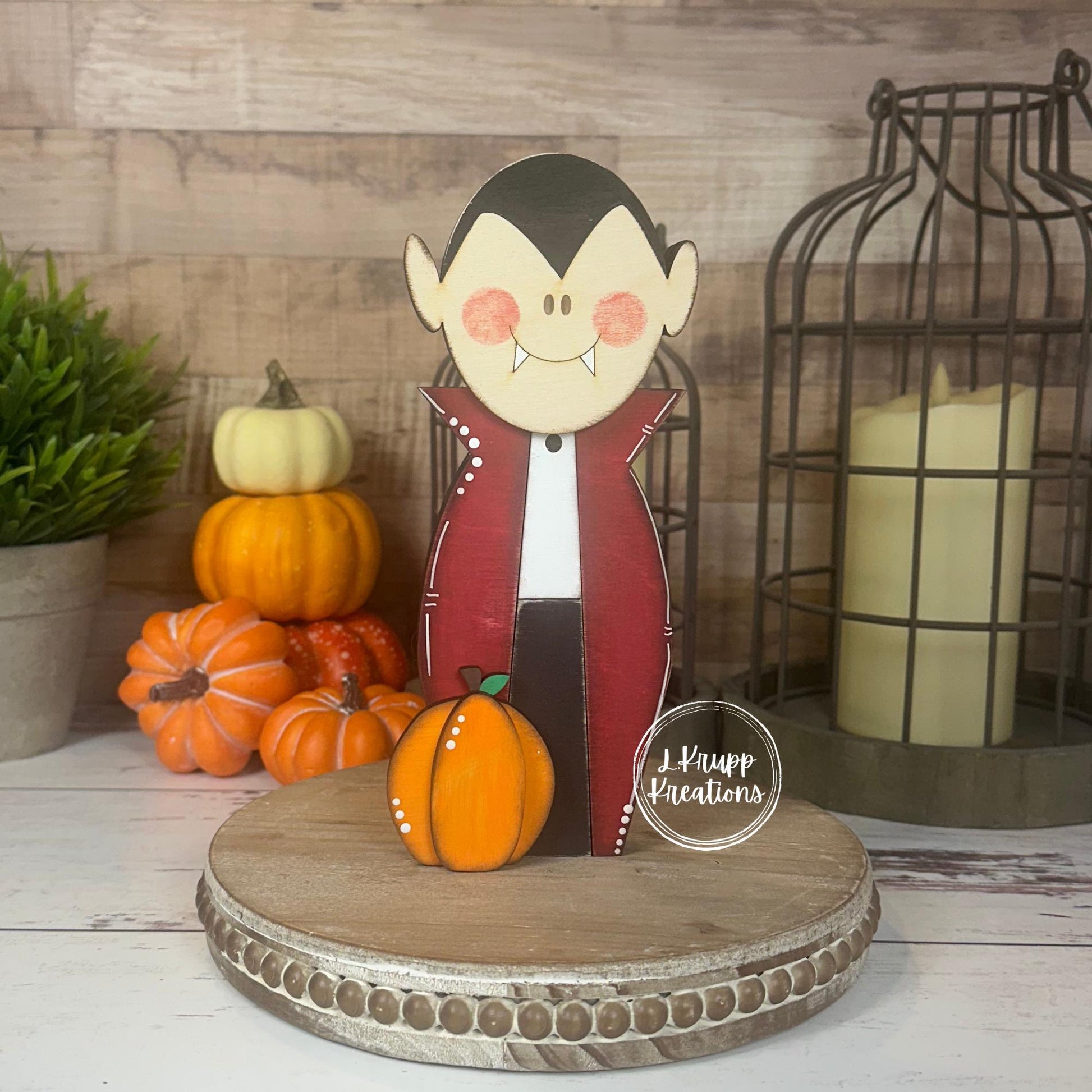 Vampire Farmhouse Halloween Décor - Spooky Rustic Vibes