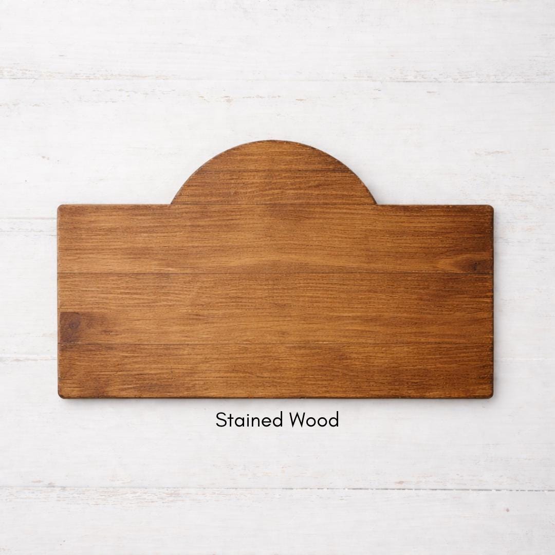 Custom Wooden Insert Design for Interchangeable Mini Signs