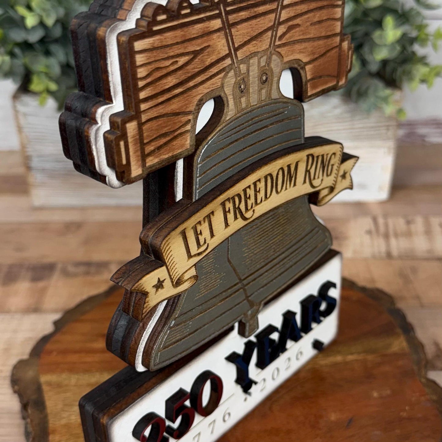 Let Freedom Ring Liberty Bell Decor for Americas 250th Anniversary