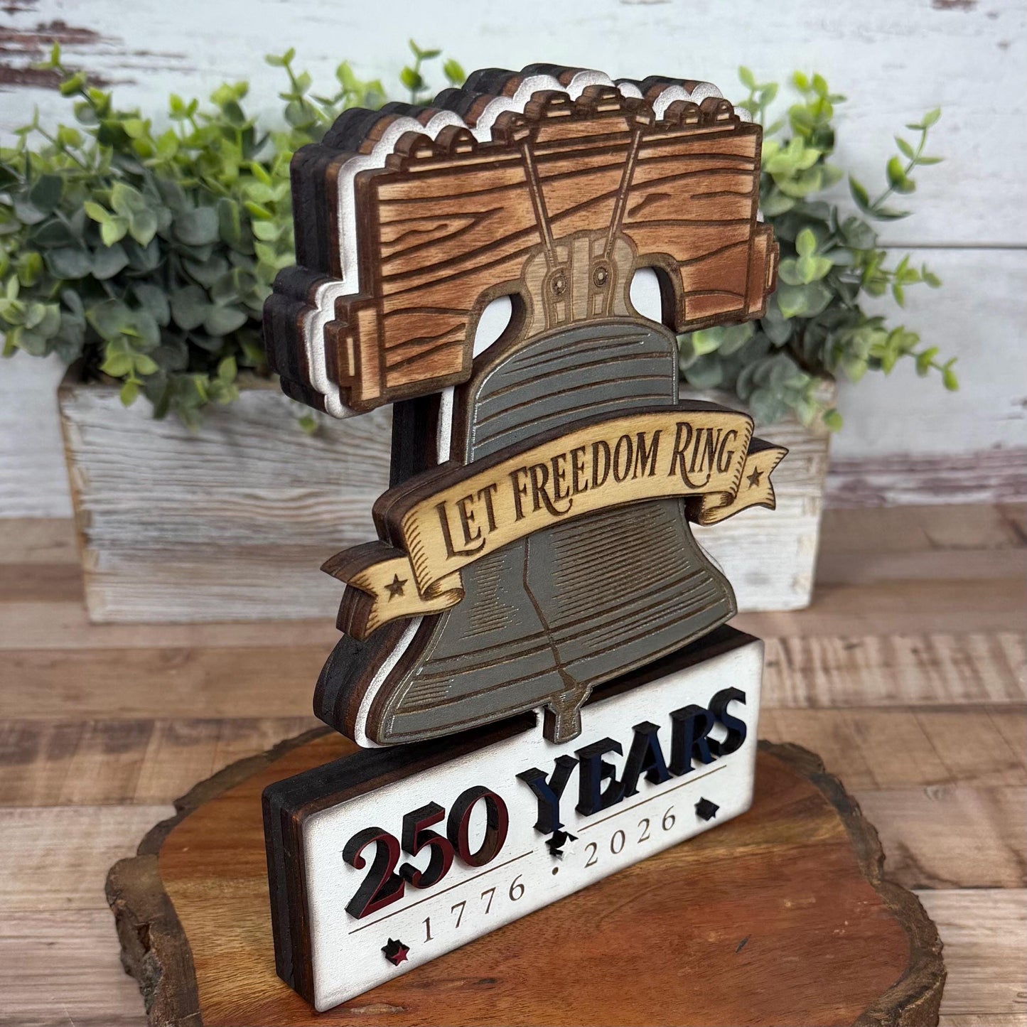 Let Freedom Ring Liberty Bell Decor for Americas 250th Anniversary