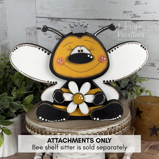 Interchangeable Bee Attachments | Magnetic Seasonal Bee Accessories