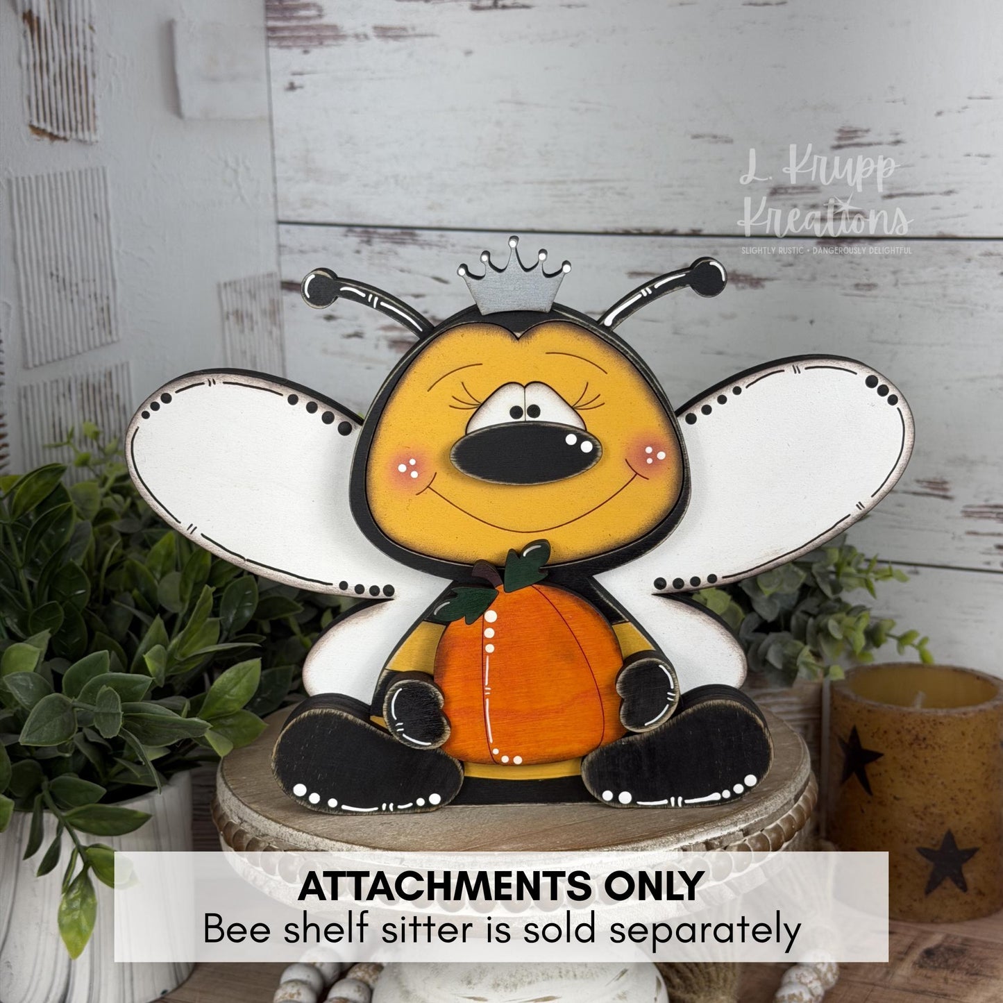 Interchangeable Bee Attachments | Magnetic Seasonal Bee Accessories