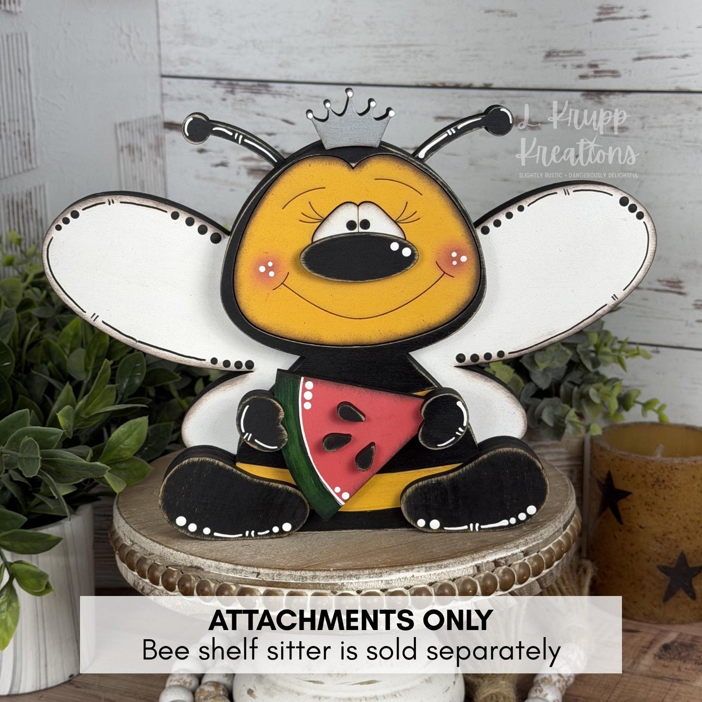 Interchangeable Bee Attachments | Magnetic Seasonal Bee Accessories