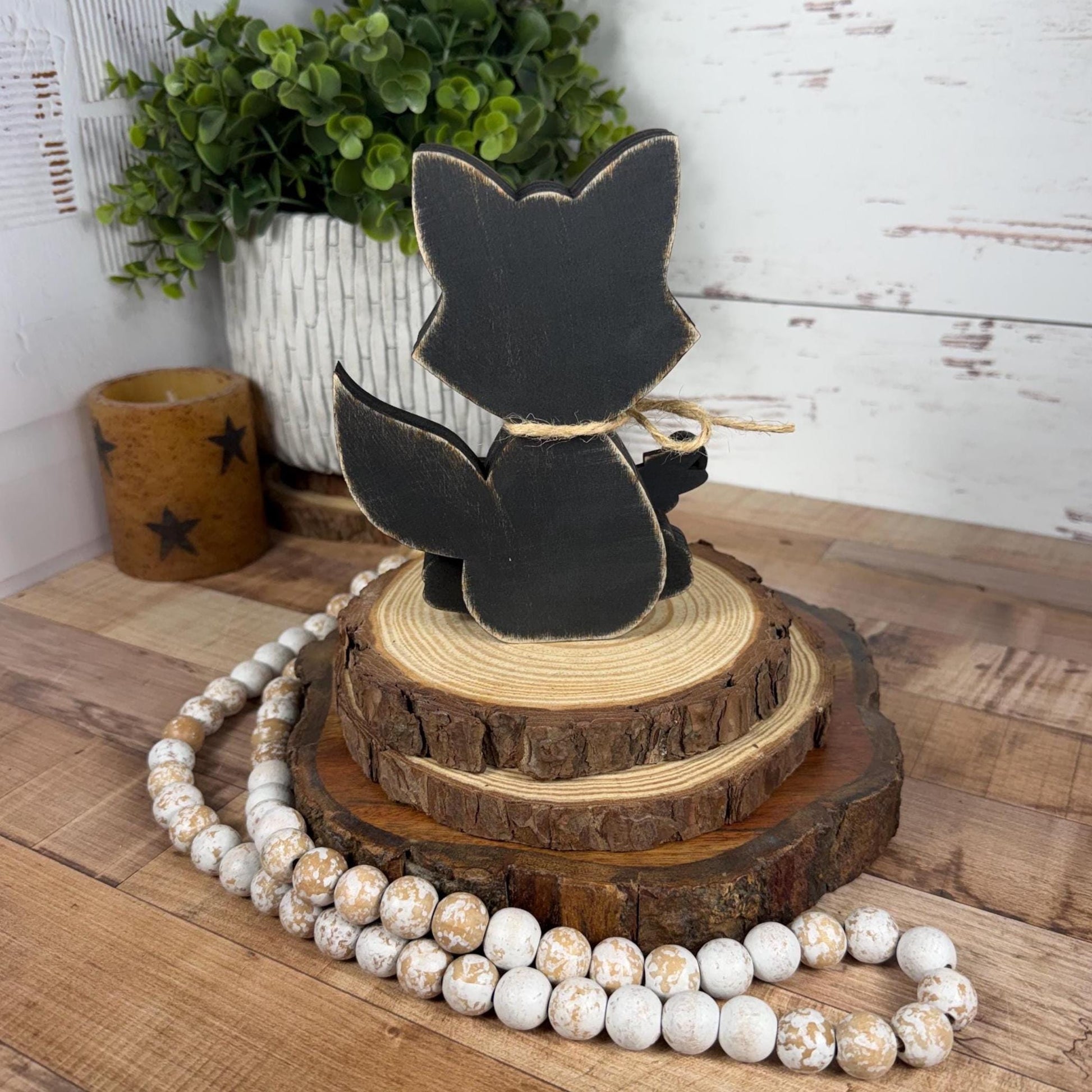 Interchangeable Raccoon Shelf Sitter, Hand Painted Wooden Woodland Decor