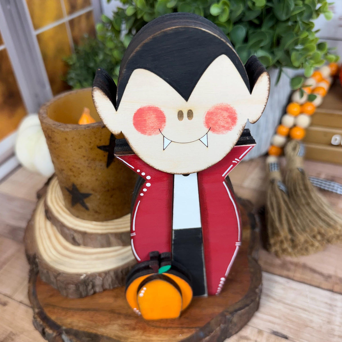 Vampire Farmhouse Halloween Décor - Spooky Rustic Vibes