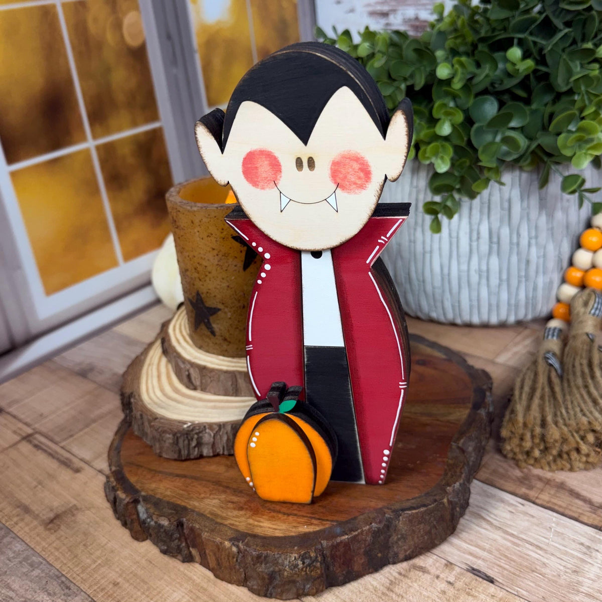 Vampire Farmhouse Halloween Décor - Spooky Rustic Vibes
