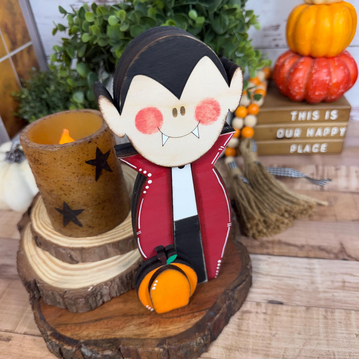 Vampire Farmhouse Halloween Décor - Spooky Rustic Vibes