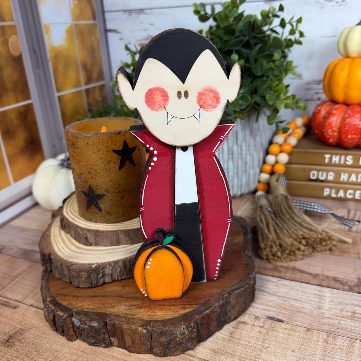 Vampire Farmhouse Halloween Décor - Spooky Rustic Vibes