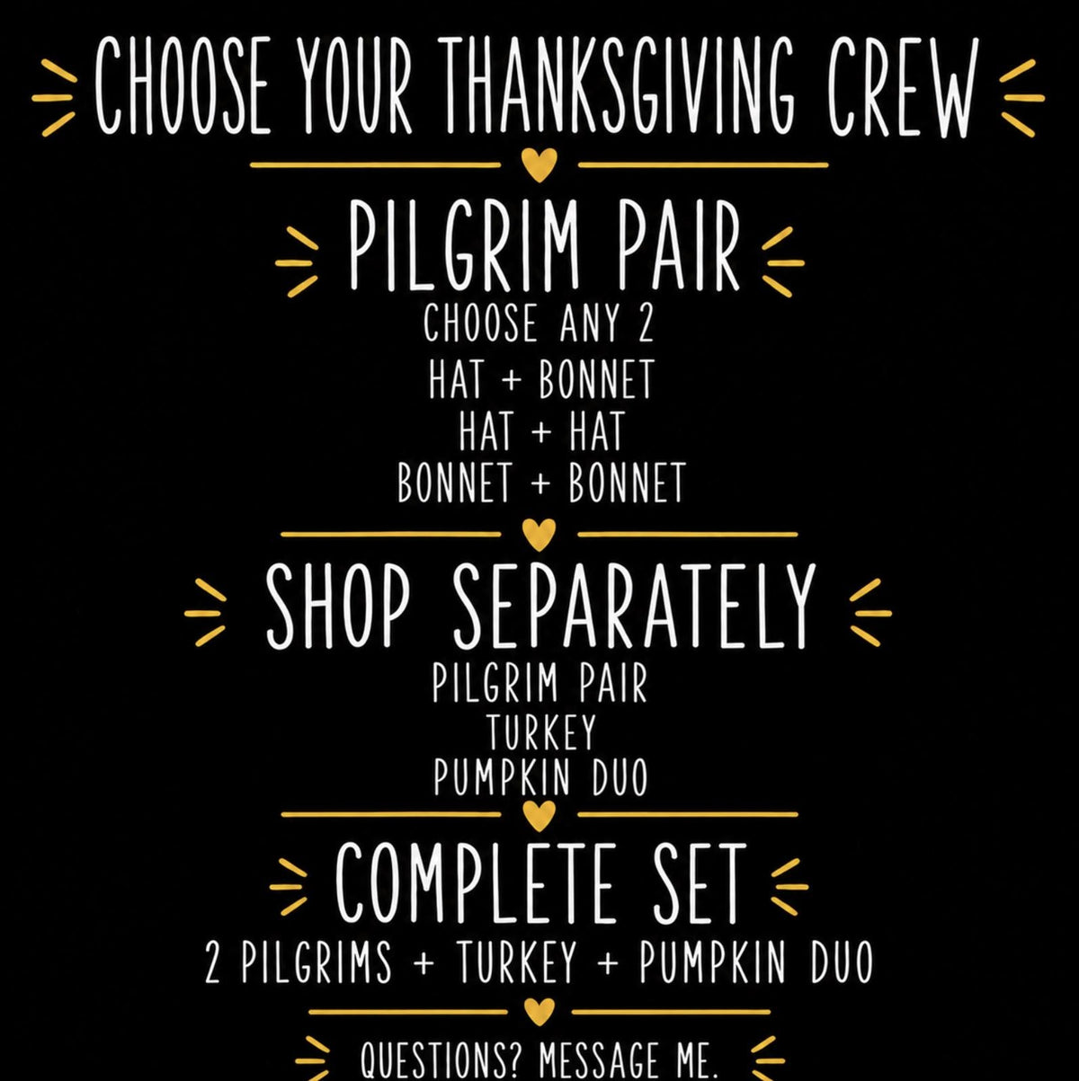 Rustic Thanksgiving Decor, Pilgrim Shelf Sitters, Turkey and Pumpkin