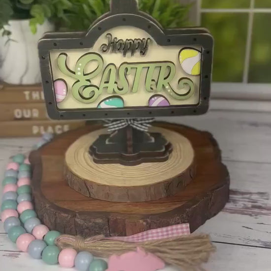 Gingerbread Baking Co Mini Sign: Farmhouse Tiered Tray Decor
