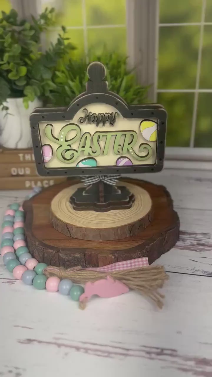 Gingerbread Baking Co Mini Sign: Farmhouse Tiered Tray Decor